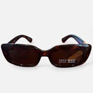 Frye and Co. Tortoise Shell Retro Sunglasses | 100% UV Protection